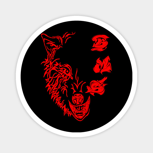 Blood Moon Sisters Magnet by BIG DAWG APPAREL